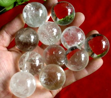 Crystal Quartz Sphere - Small 1+